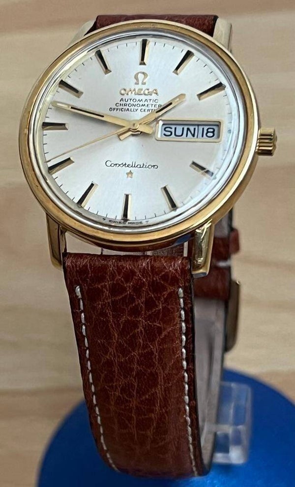 Relógio Omega Constellation 18K Masculino de Luxo