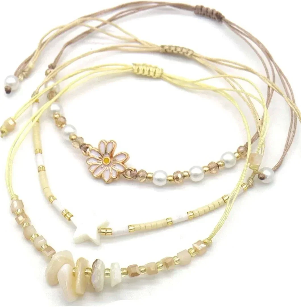 3-delig setje beige