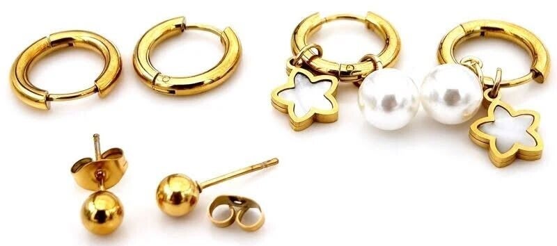 Earparty goudkleur