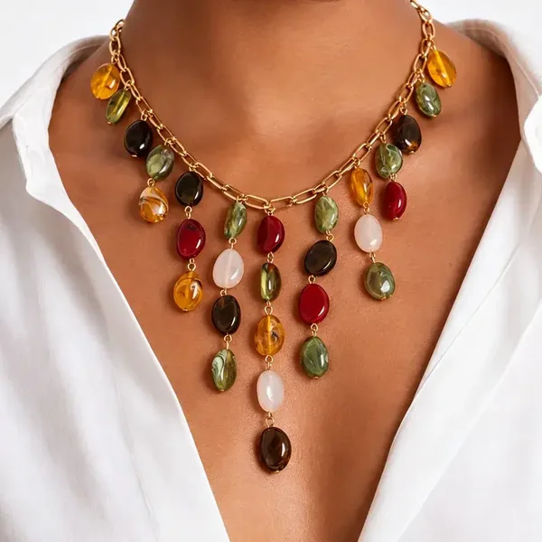 Bohemian stijl herfstkleuren