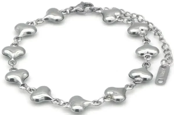 Hartjes zilverkleur