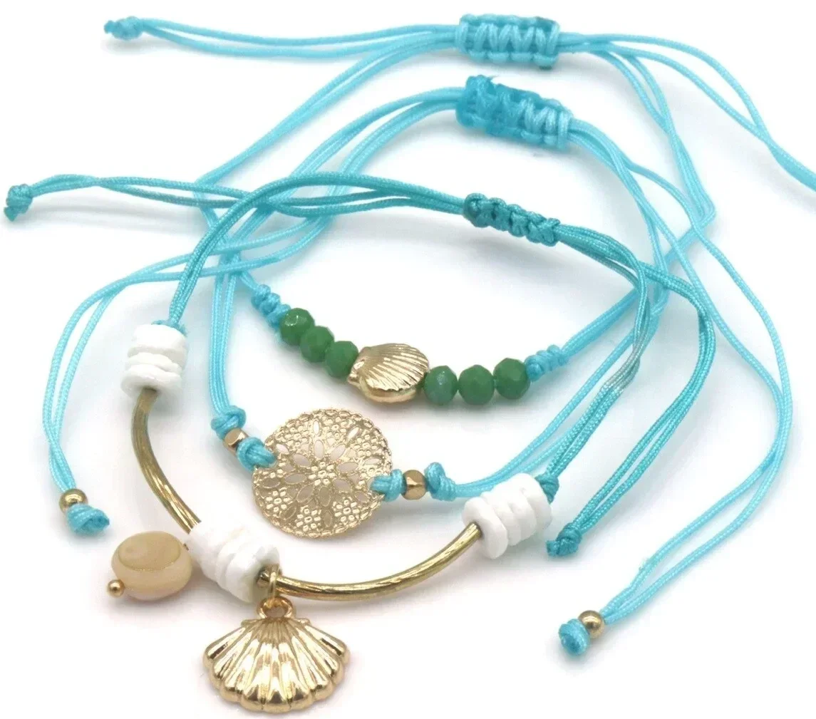 3-delig setje turquoise