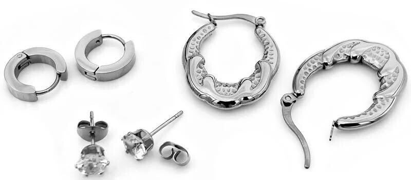 Earparty zilverkleur