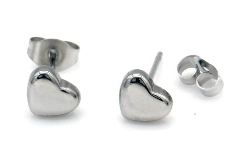 Kleine hartjes zilverkleur
