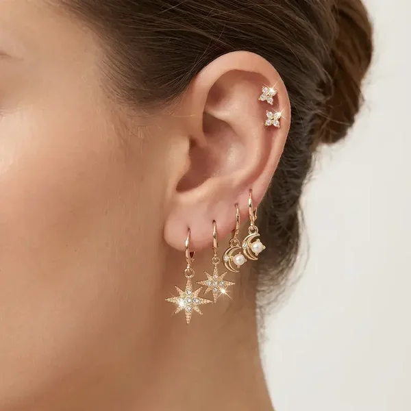 Earparty goudkleur