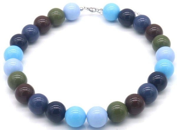 Kralen blauwtinten