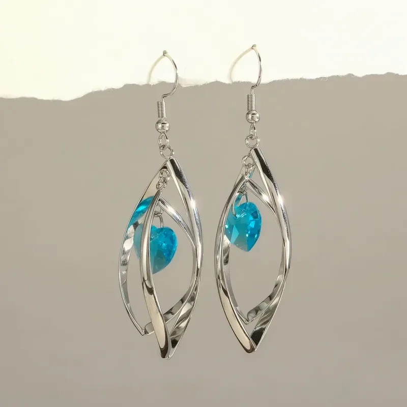 Geraffineerd blauw hart