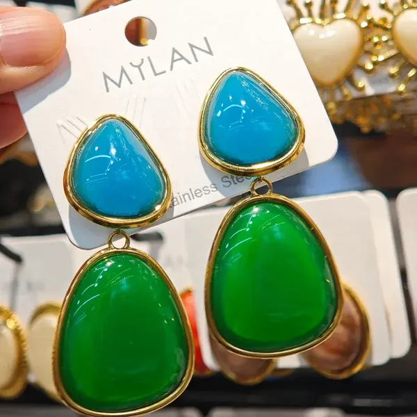 Statement blauw/groen