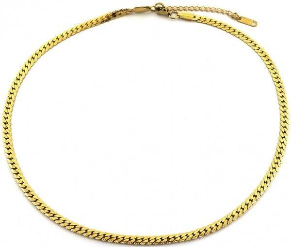 RVS Ketting goud- of zilverkleur