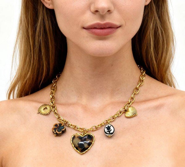 RVS Ketting goud- of zilverkleur