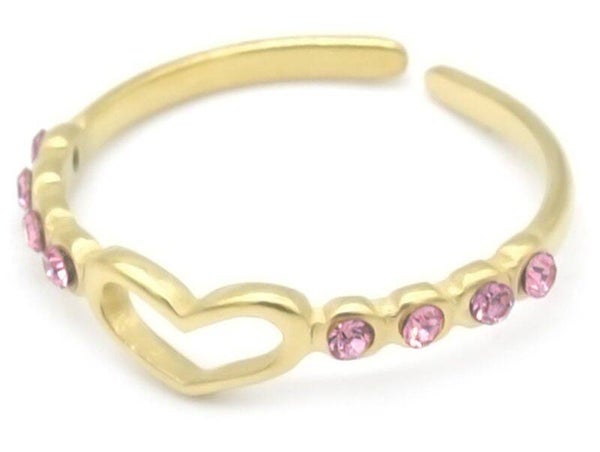 Ring goud- of zilverkleurig