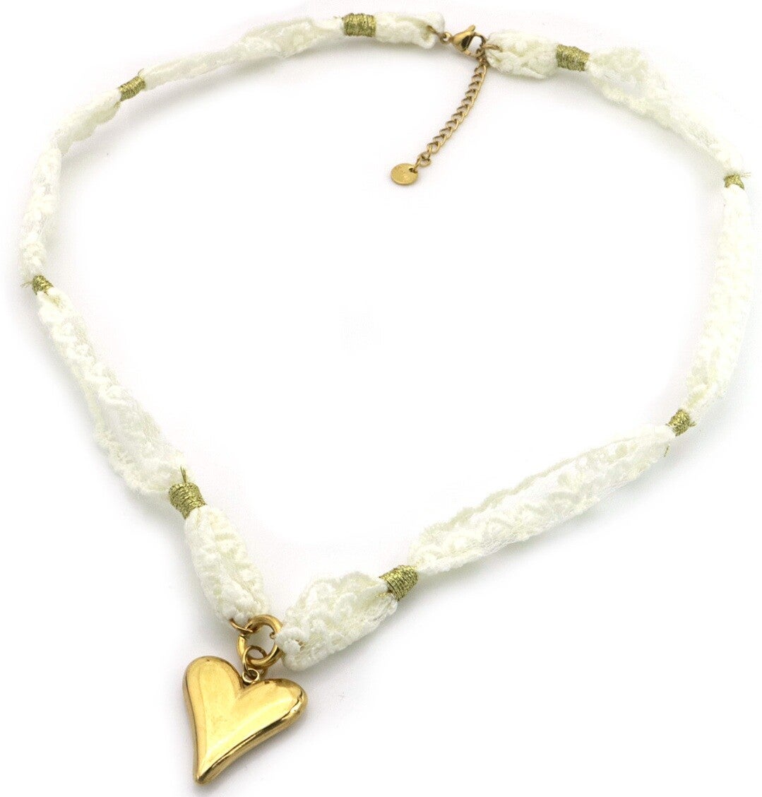RVS Ketting goudkleurig