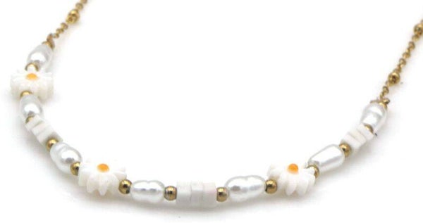 RVS Ketting goud- of zilverkleur in 2 kleurtjes