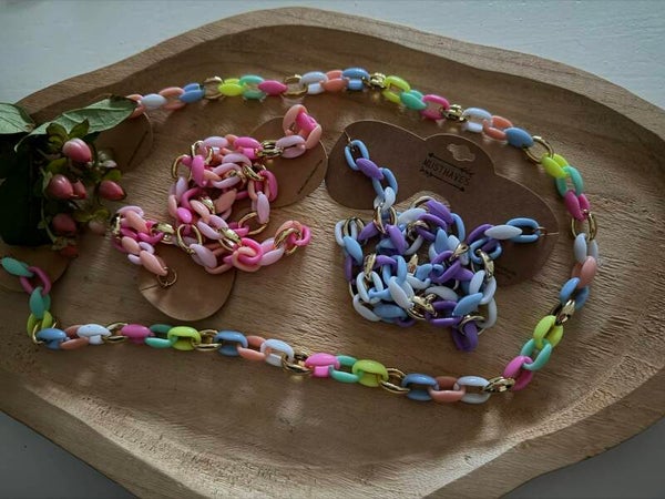 Brillenkoord/-ketting in 3 kleuren