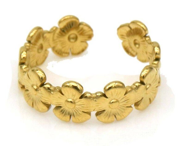 Ring goud- of zilverkleurig