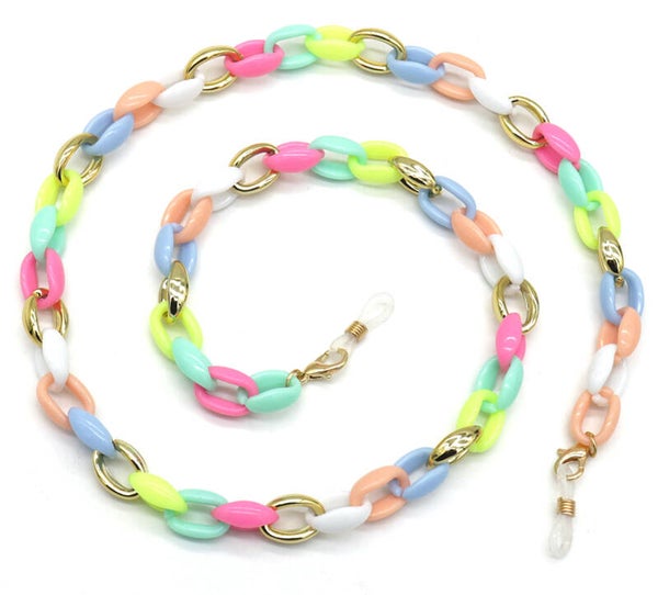 Brillenketting multi color
