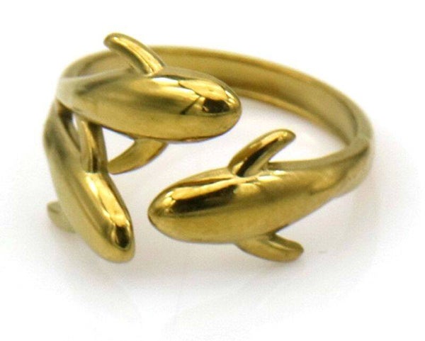 Ring in goud- of zilverkleur