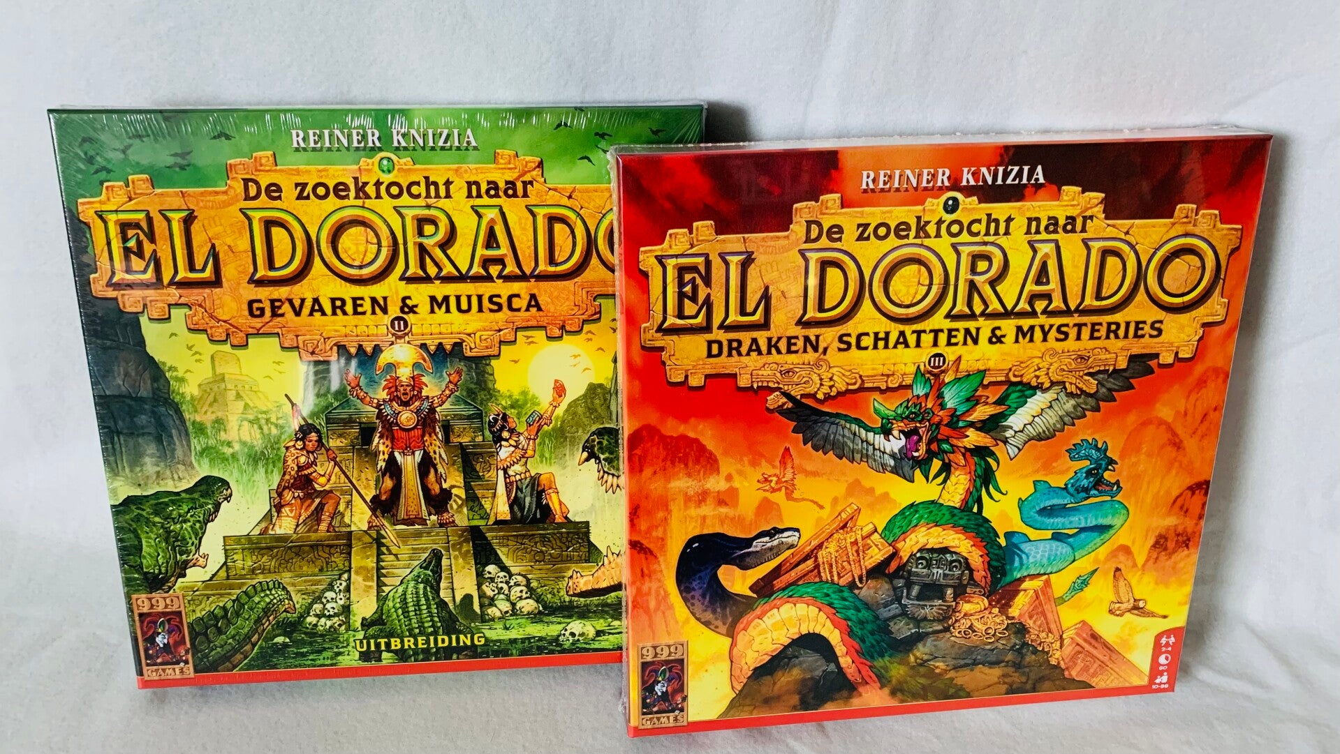 El Dorado Bordspel - Gevaren & Muisca / Draken,Schatten & Mysteries
