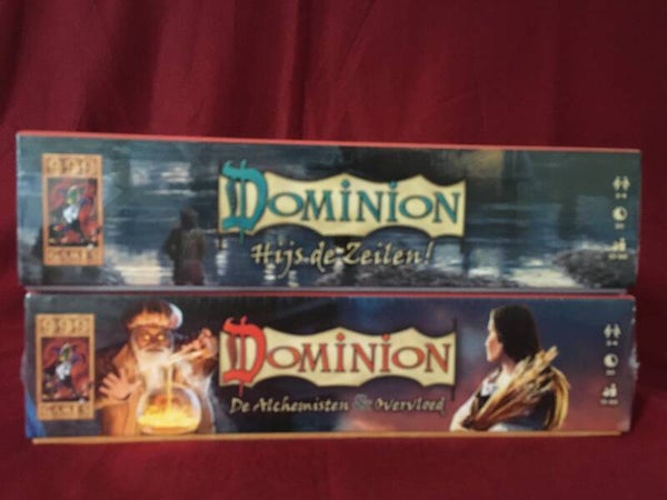 Dominion Bundel Alchemisten & Overvloed + Hijs de Zeilen Uitbreiding - Kaartspel