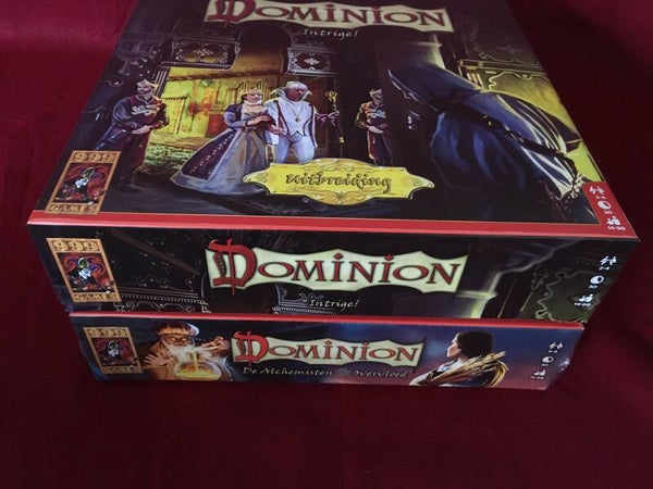 Dominion bundel  Achemisten & Overvloed + Intrige Uitbreidingen - Kaartpsel