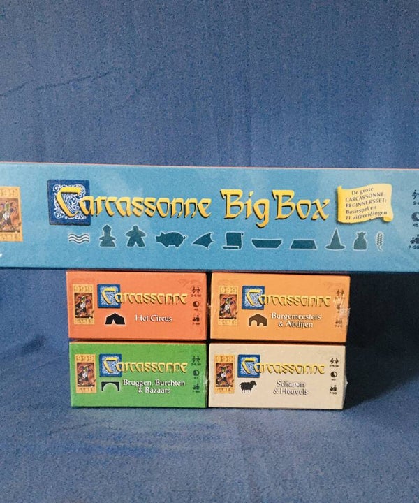 Carcassonne Big Box 3 inclusief 4 extra uitbreidingen