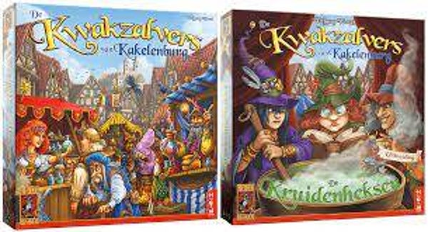 De Kwakzalvers van Kakelnburg + uitbreiding de Kruidenheksen