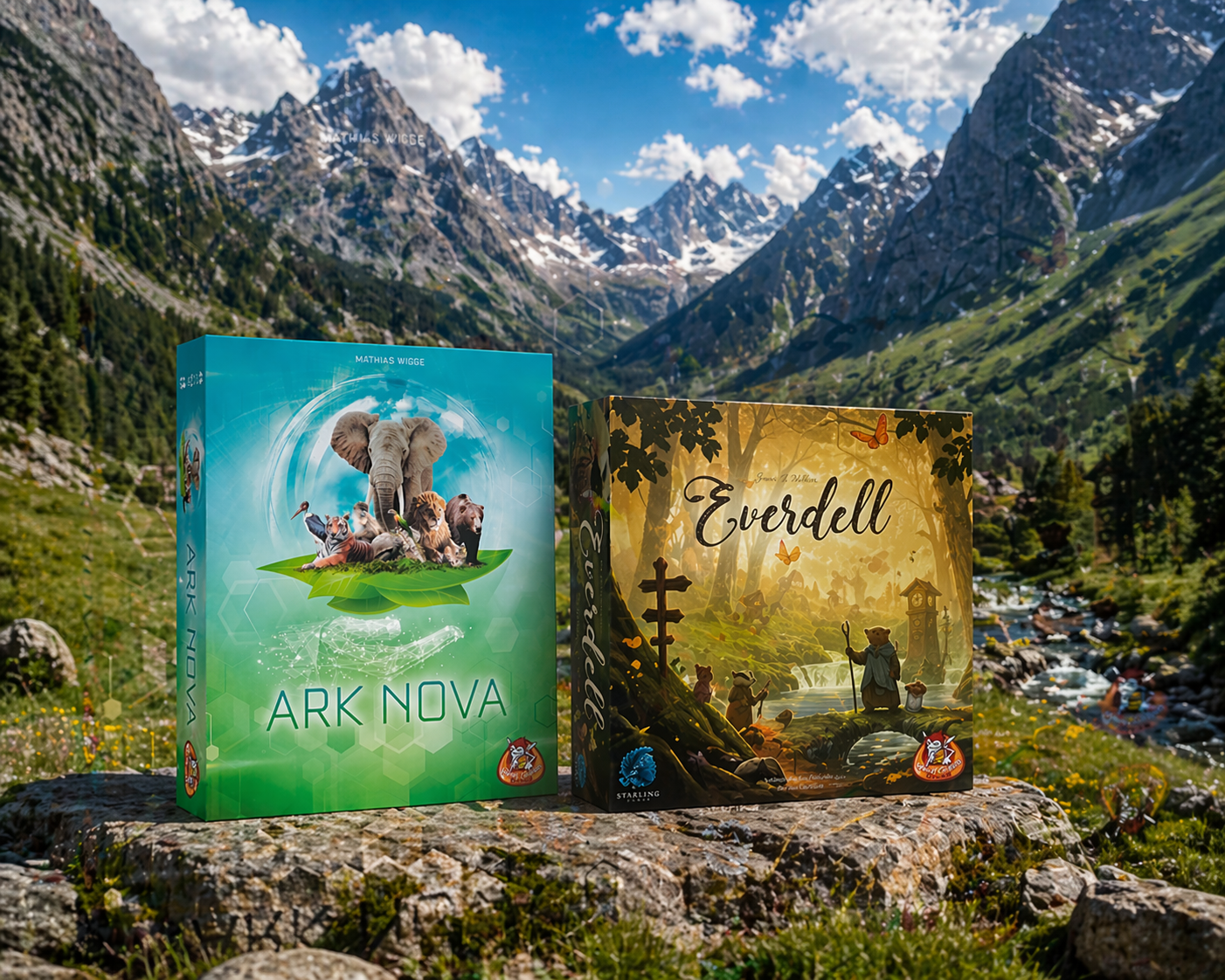 Ark Nova NL + Everdell Basisspel NL - Bordspel