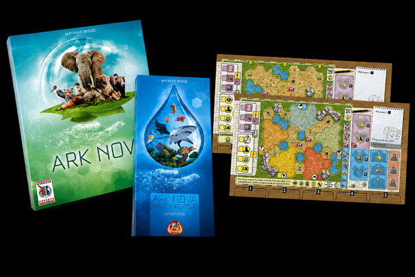 Ark Nova NL - Waterwereld & Dierentuinplattegrond Set 1