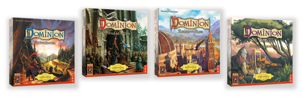 Dominion Uitbreidingen Bundel – Avonturen, Bondgenoten, Keizerrijken & De Donkere Middeleeuwen | 999 Games