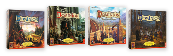 Dominion Uitbreidingen Bundel – Avonturen, Bondgenoten, Keizerrijken & Nocturne | 999 Games