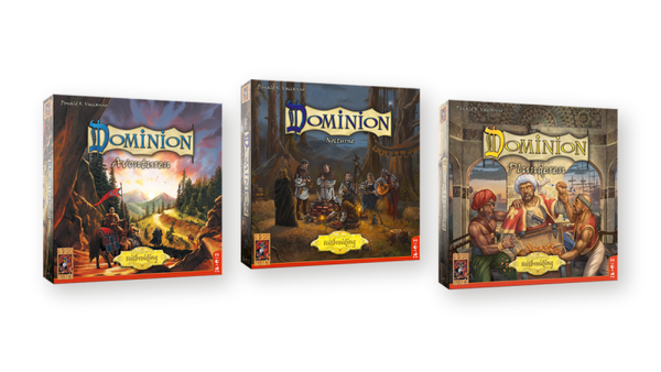 Dominion Uitbreidingen Bundel – Avonturen, Nocturne & Plunderen | 999 Games