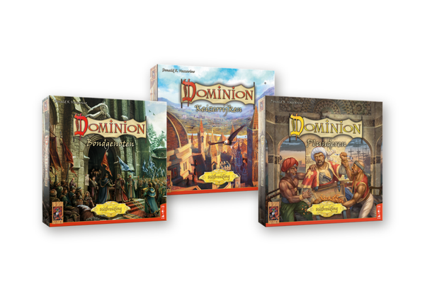 Dominion Uitbreidingen Bundel – Bondgenoten, Keizerrijken & Plunderen | 999 Games