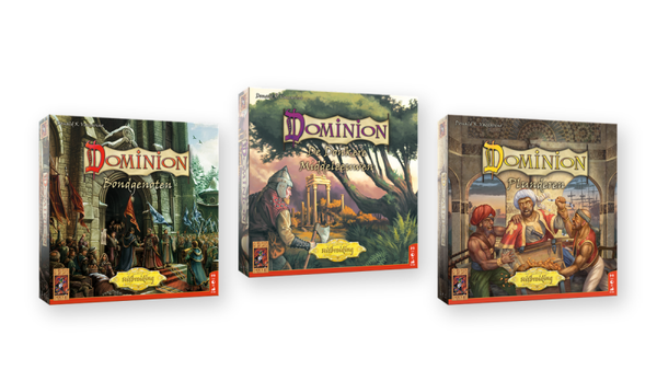 Dominion Uitbreidingen Bundel – Bondgenoten, De Donkere Middeleeuwen & Plunderen | 999 Games