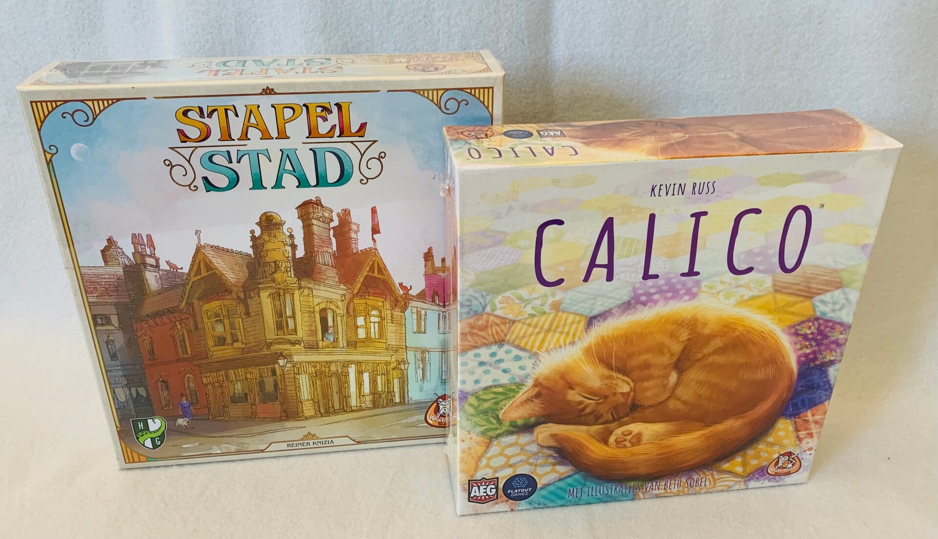 Calico en Stapelstad Nederlandstalig -Bordspel