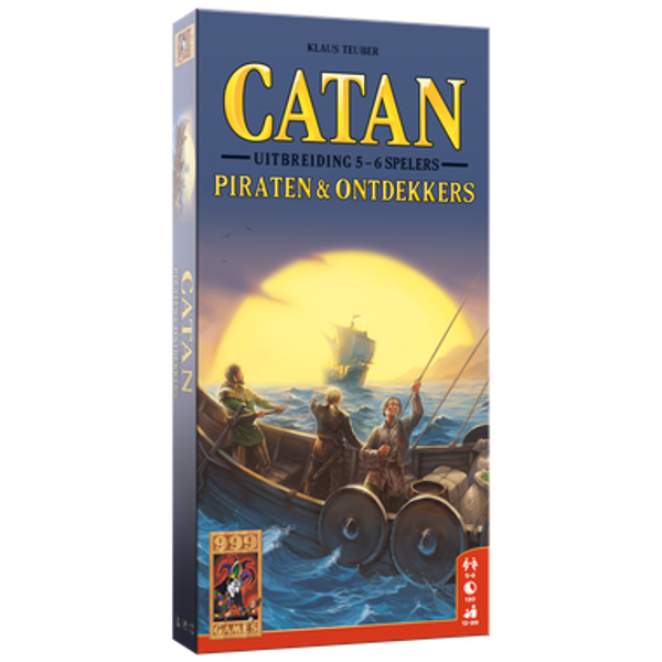 CATAN Piraten & Ontdekkers  Uitbreiding 5–6 Spelers NL