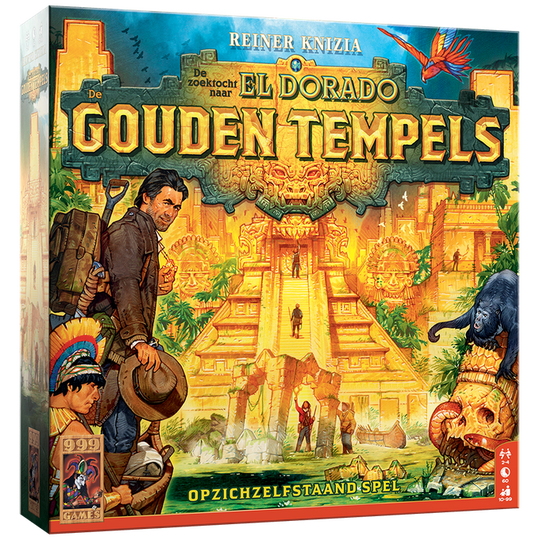 De Zoektocht naar El Dorado De Gouden Tempels - Bordspel