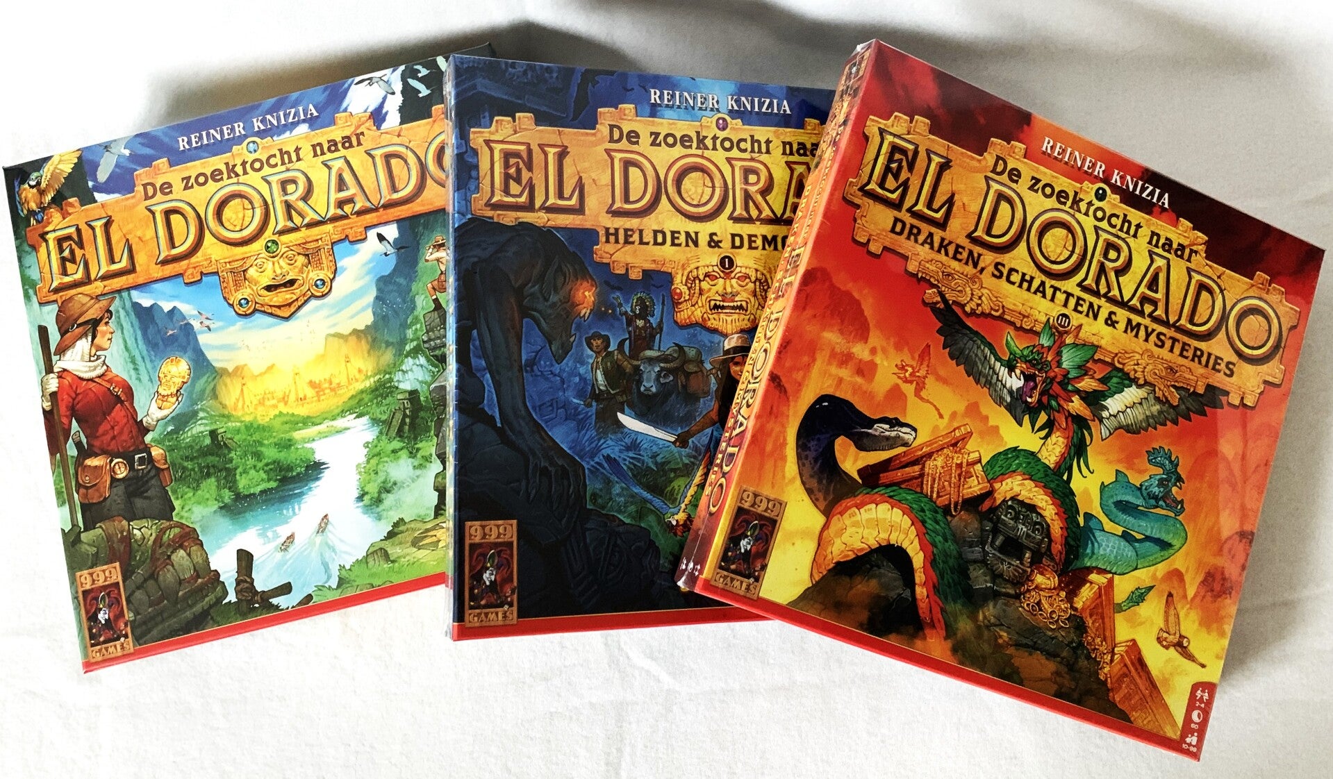 El Dorado Basisspel + Helden & Demonen + Draken, Schatten & Mysteries