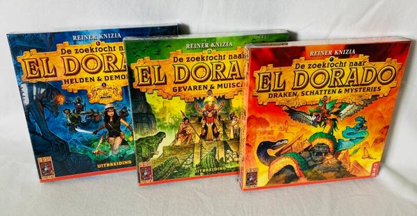 De zoektocht naar El Dorado - Drie Uitbreidingen | Bordspel
