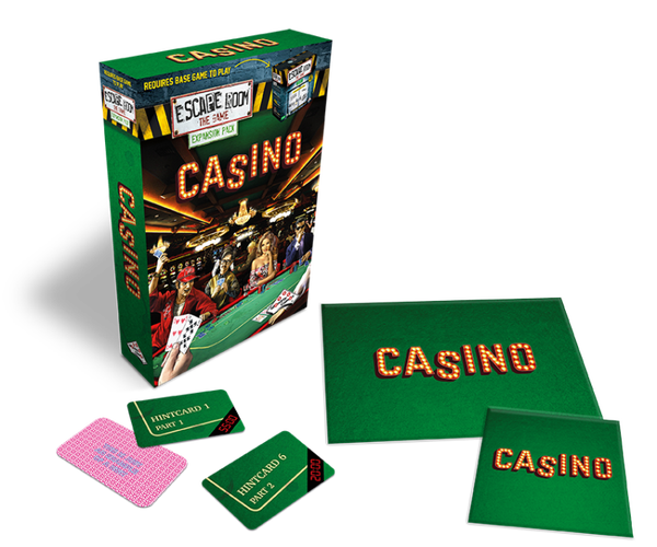 Escape Room The Game uitbreiding  Casino - Bordspel