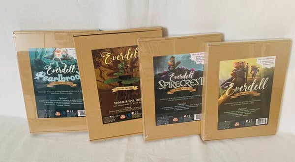 Everdell Pearlbrook - Bellfaire - Mistwood - Newleaf & 4x upgrades