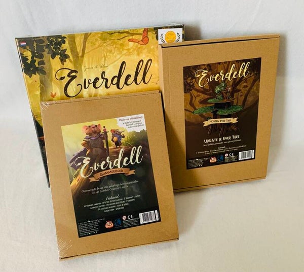 Everdell Basisspel + Wooden Ever Tree & Glimmergold - NL