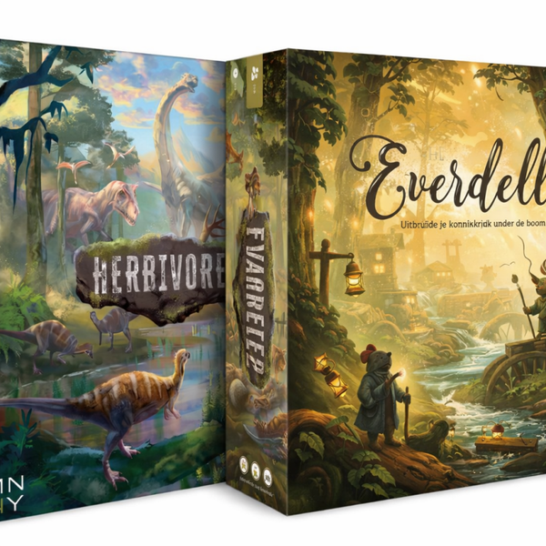 Everdell Basisspel NL + Herbivores MNKY - Bordspel