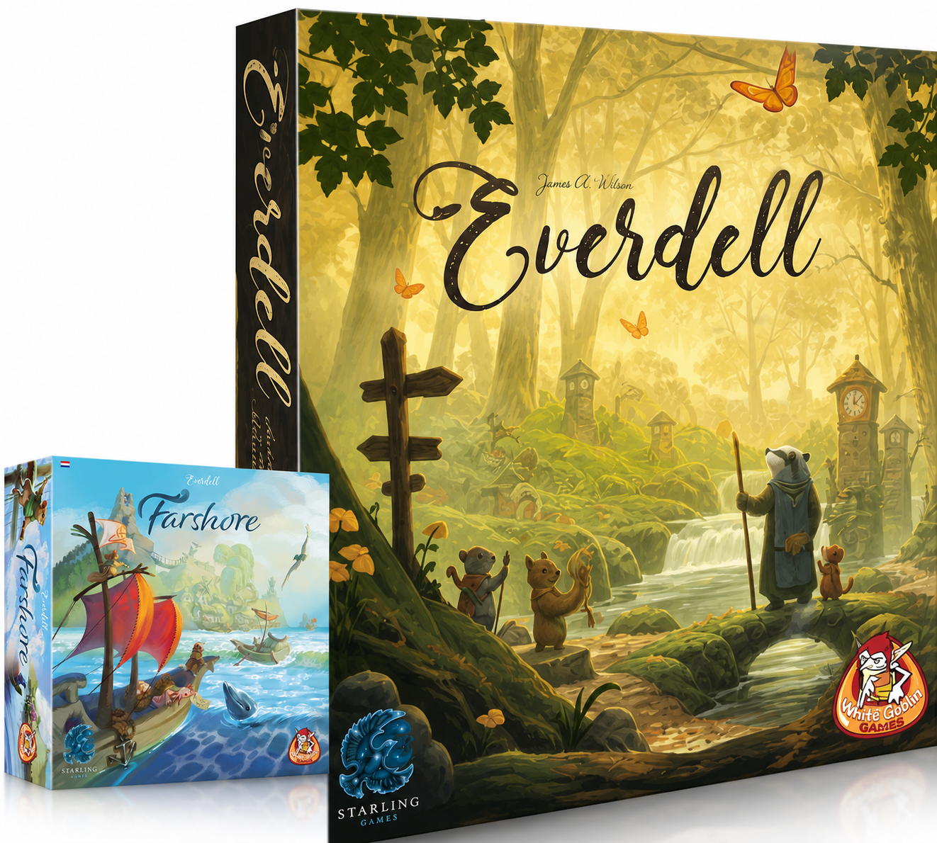 Everdell Fareshore NL incl Everdell Basisspel NL
