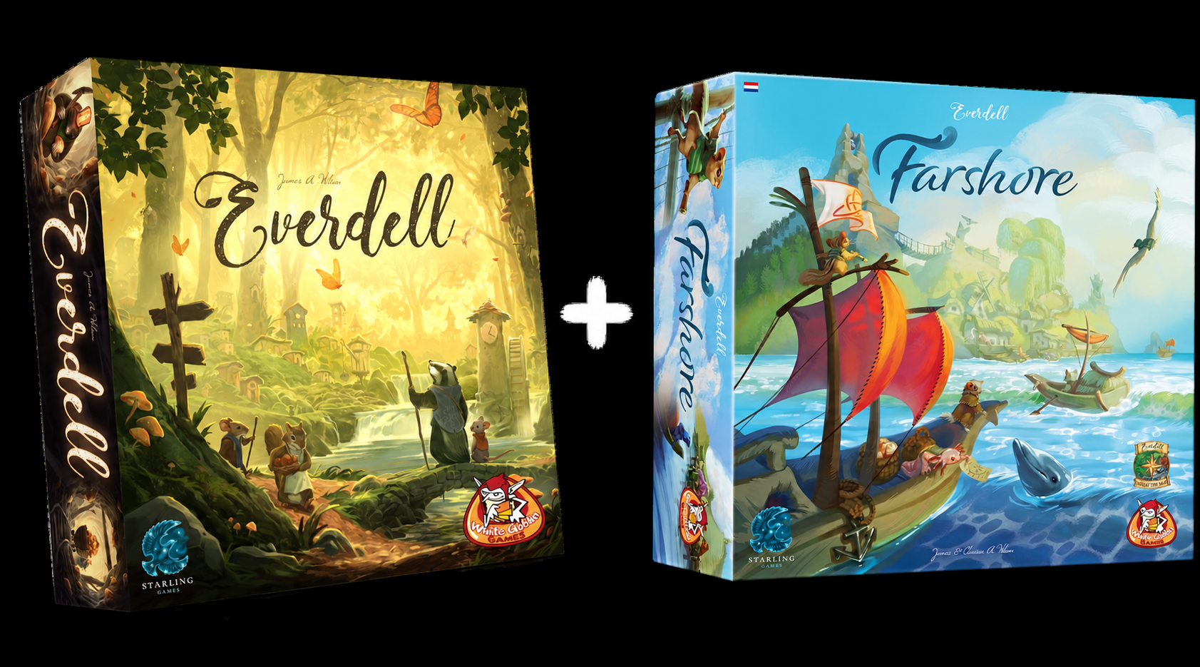 Everdell Fareshore NL incl Everdell Basisspel NL