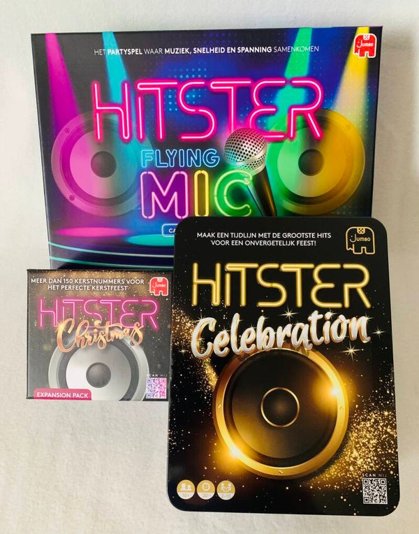 Hitster Bundel – Flying Mic, Christmas & Celebration