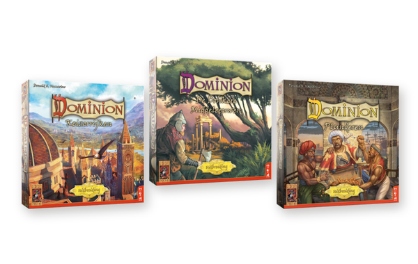 Dominion Uitbreidingen Bundel – Keizerrijken, De Donkere Middeleeuwen & Plunderen | 999 Games