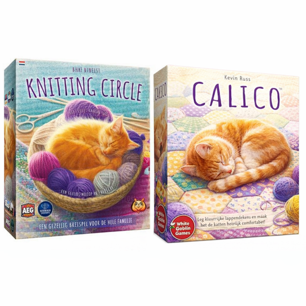 Calico inclusief Knitting Circle - Bordspel