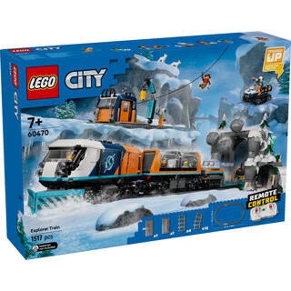 Pre Order - LEGO 60470 City Trains Onderzoekstrein Op De Noordpool