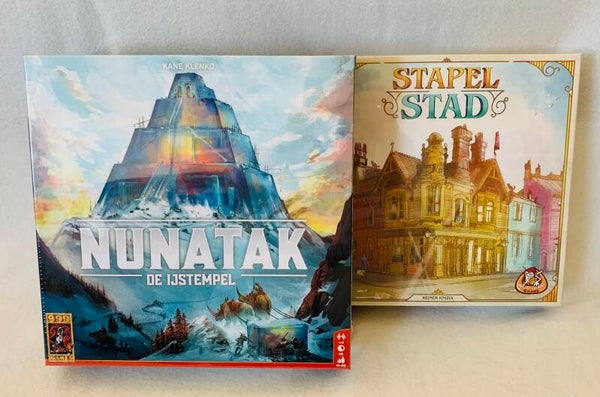 Nunatak NL en Stapelstad NL - Bordspellen pakket