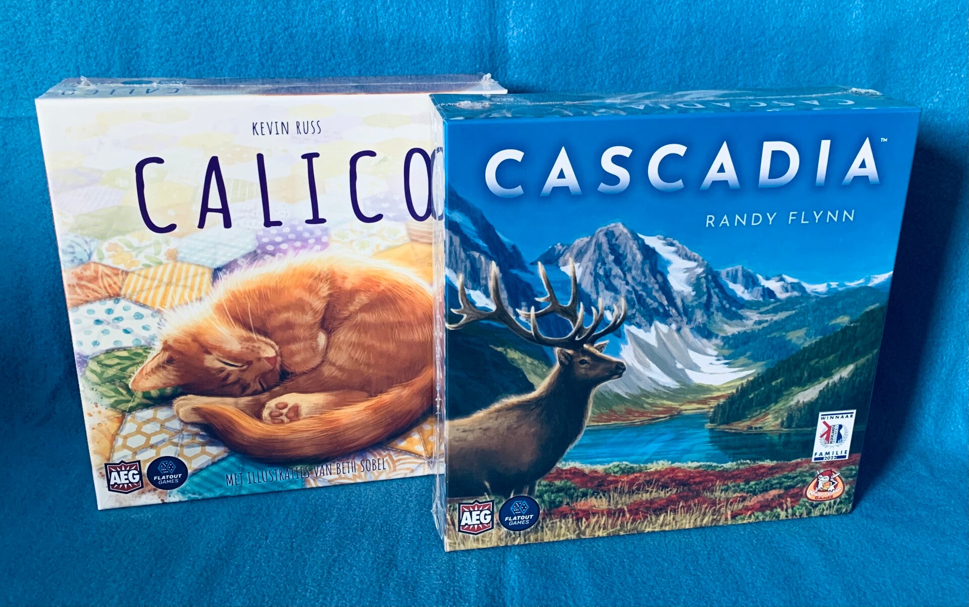 Bordspelbundel - Cascadia & Calico spel